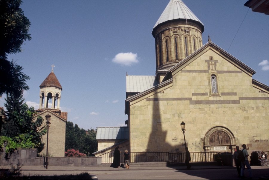 Katedra Sioni w Tbilisi, Wyprawa do Gruzji 2001, foto: Kamila Klamut