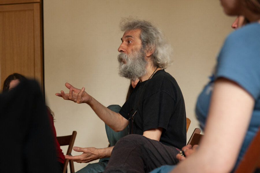 Aram Kerovpyan, Studio Śpiewu Modalnego, Wrocław 2010, fot. Magdalena Mądra