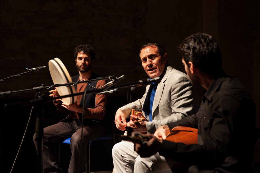 Dengbesz Kazo, koncert Florencja 2015, fot. Magdalena Mądra