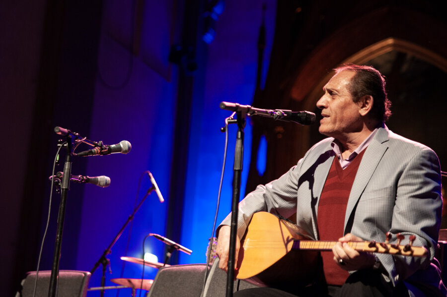 Dengbesz Kazo, koncert Oslo 2015, fot. Magdalena Mądra