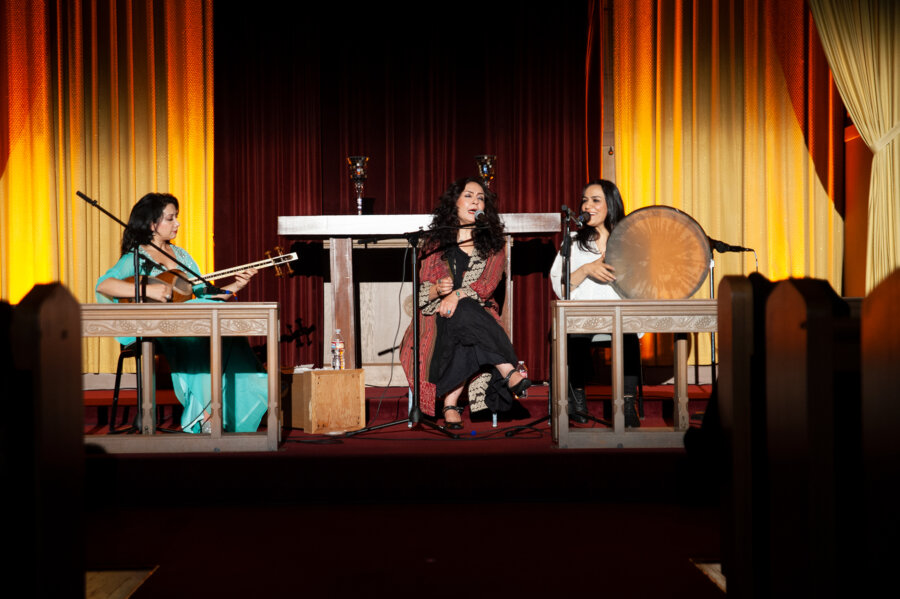 Mahsa i Marjan Vahdat, koncert w San Francisco, 2015, fot. Magdalena Mądra