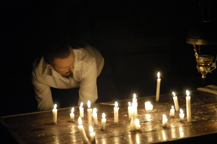 Przemysław Błaszczak. Ewangelie dzieciństwa Teatru ZAR. Fot. Tom Dombrowski